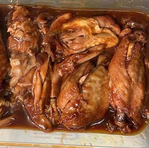 8. Barbecue Chicken Wings